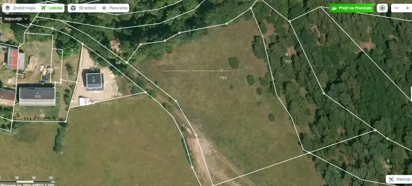 Prodej pozemku pro bydlení, Planá, 1218 m2