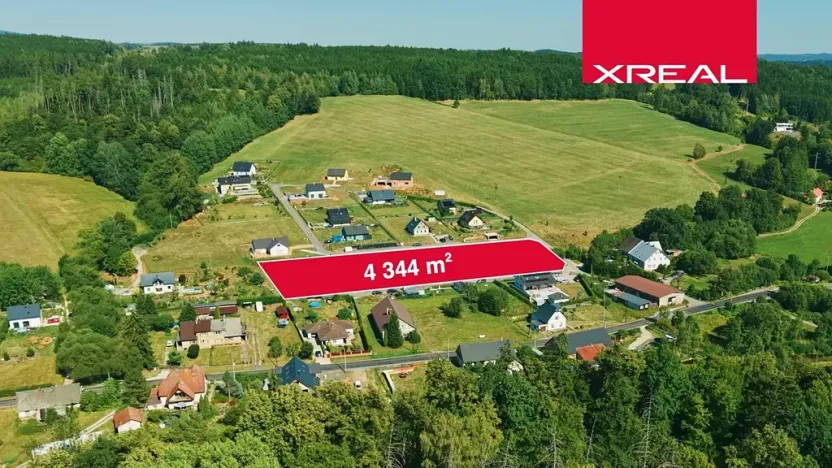 Prodej pozemku pro bydlení, Prosečné, 4344 m2