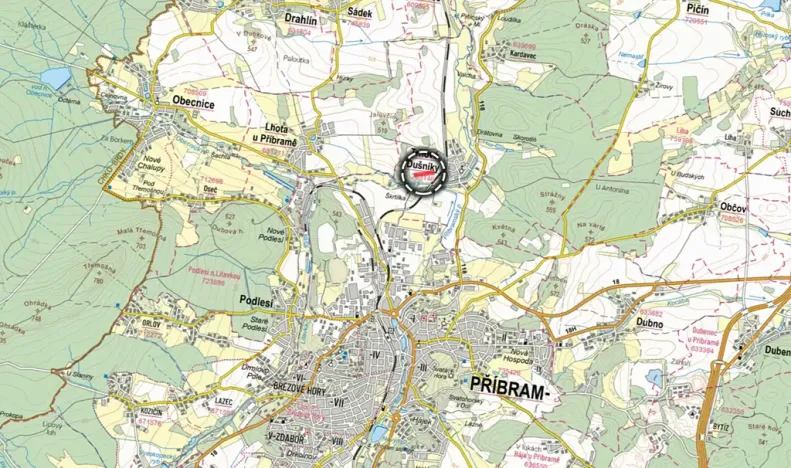 Prodej pole, Trhové Dušníky, 8631 m2