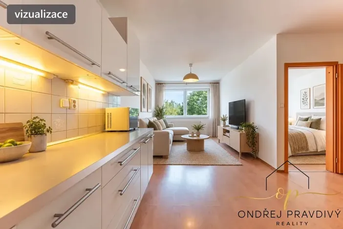 Prodej bytu 2+kk, Praha - Prosek, Mimoňská, 60 m2