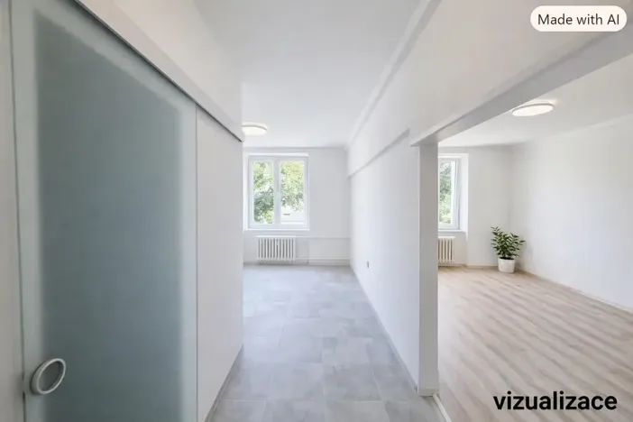 Pronájem bytu 2+kk, Štětí, U stadionu, 36 m2