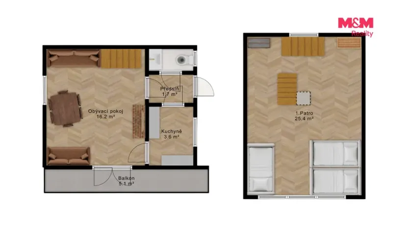 Prodej chaty, Blažejov - Malý Ratmírov, 46 m2
