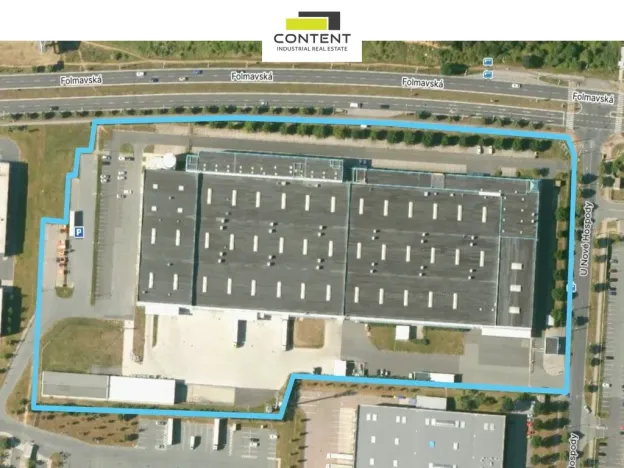 Pronájem výrobních prostor, Plzeň - Skvrňany, U Nové Hospody, 9800 m2
