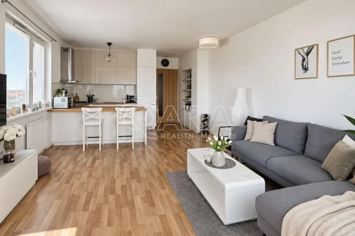 Pronájem bytu 2+kk, Praha - Vysočany, Moravcových, 60 m2