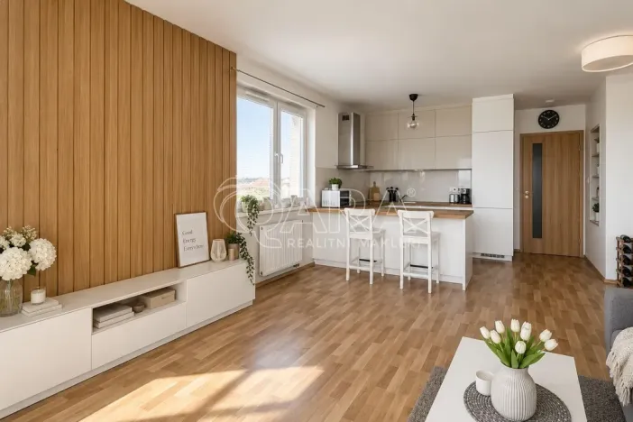 Pronájem bytu 2+kk, Praha - Vysočany, Moravcových, 60 m2