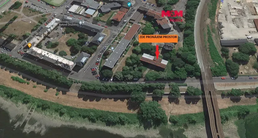 Pronájem komerční nemovitosti, Ústí nad Labem - Střekov, Střekovské nábřeží, 350 m2