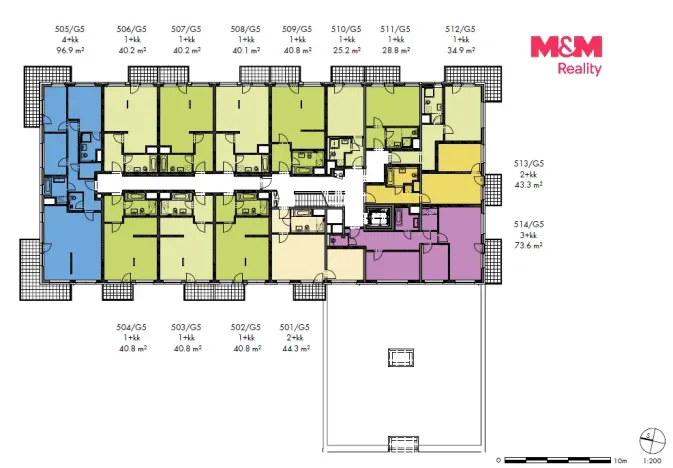 Prodej bytu 3+kk, Praha, Honzíkova, 73 m2