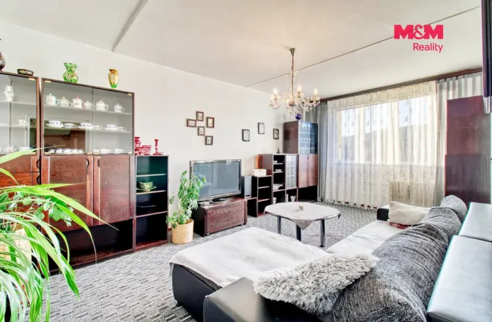 Prodej bytu 3+1, Chomutov, Bezručova, 80 m2