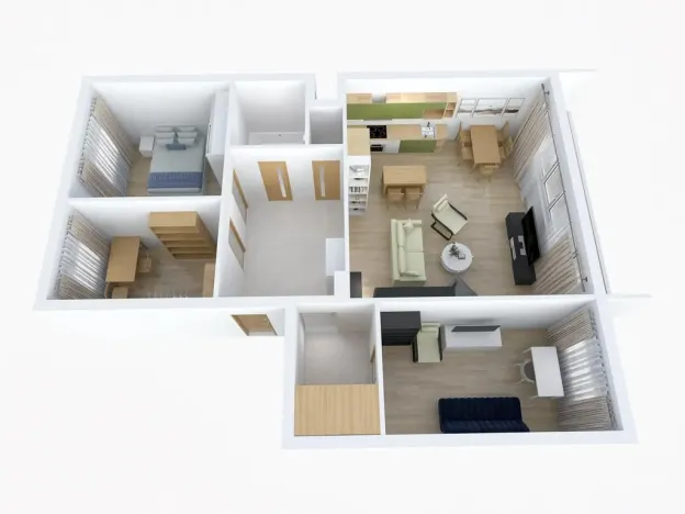 Prodej bytu 4+kk, Praha - Bohnice, Kostřínská, 103 m2