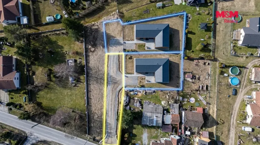 Prodej pozemku pro bydlení, Sudoměřice u Bechyně, 866 m2