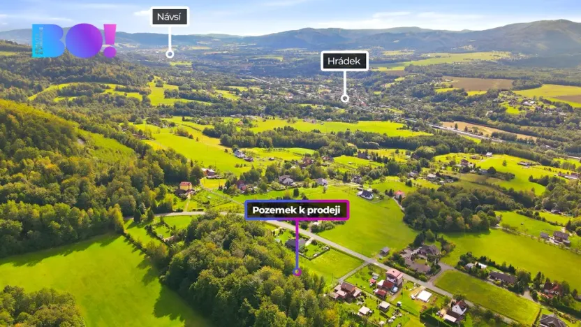Prodej pozemku pro bydlení, Bystřice, 2425 m2