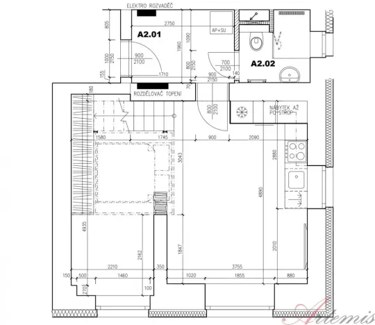 Prodej bytu 2+kk, Ostrava - Moravská Ostrava, Křižíkova, 41 m2
