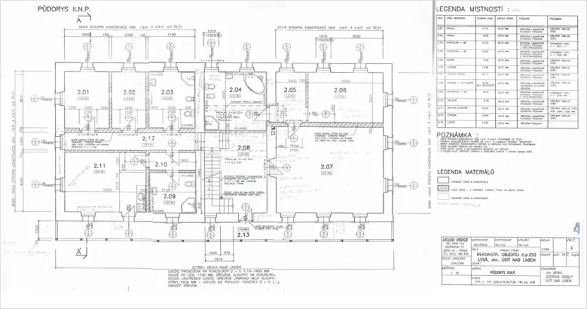 Prodej vícegeneračního domu, Povrly, Lysá, 635 m2