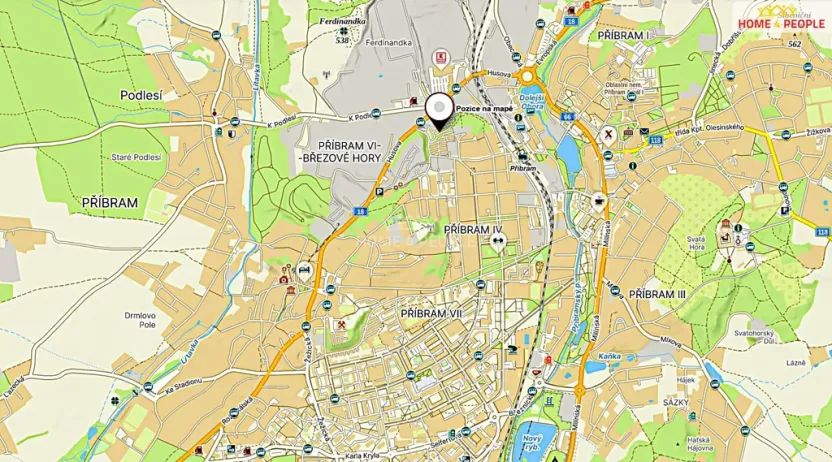 Prodej garáže, Příbram, Anenská, 46 m2