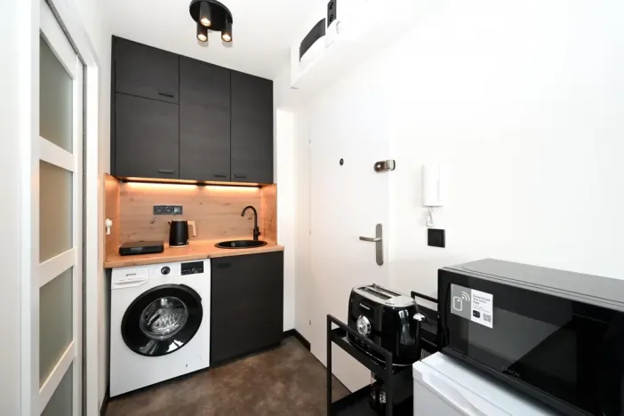 Pronájem bytu 1+kk, Praha - Vokovice, Evropská, 23 m2