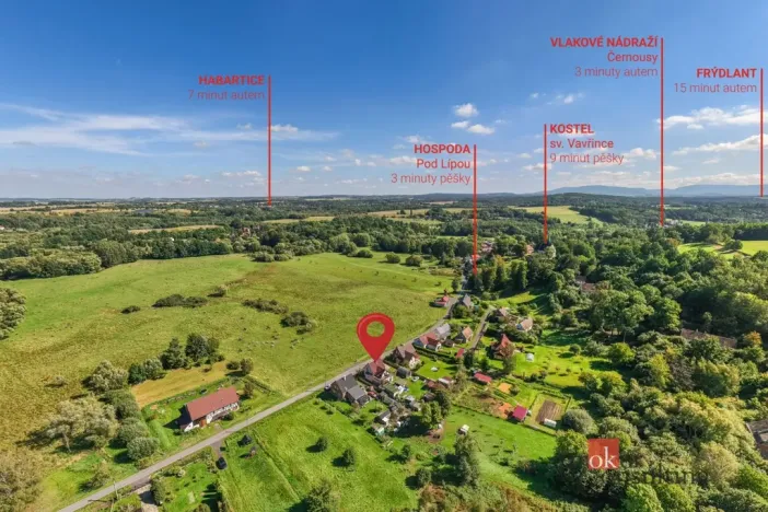 Prodej rodinného domu, Černousy - Ves, 140 m2