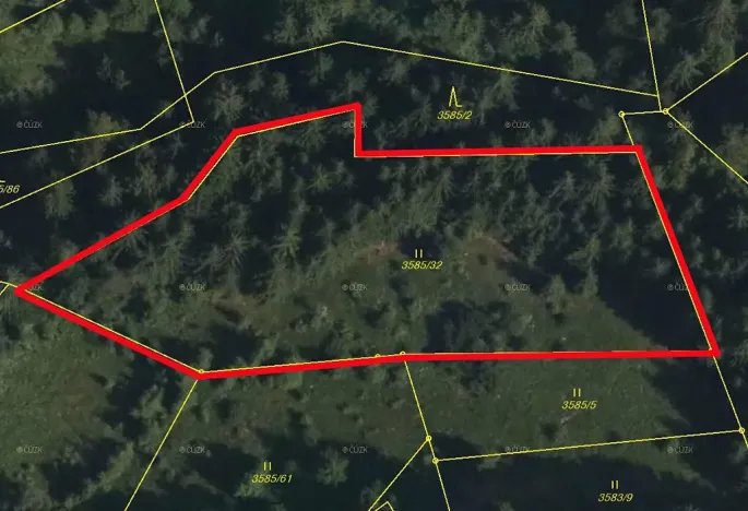 Prodej louky, Halenkov, 5054 m2