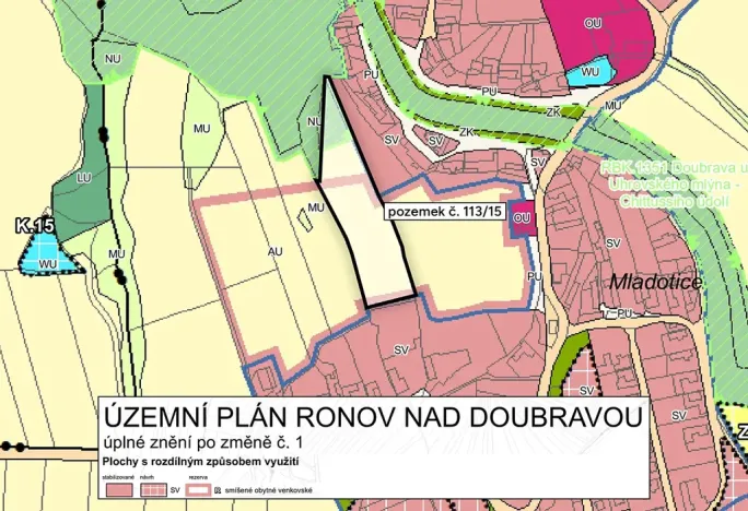 Prodej pozemku pro bydlení, Ronov nad Doubravou, 8684 m2