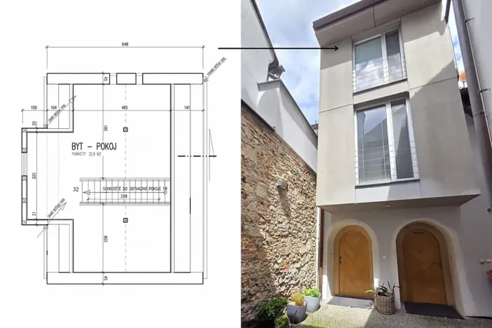 Prodej bytu 2+kk, Klatovy, Krameriova, 91 m2