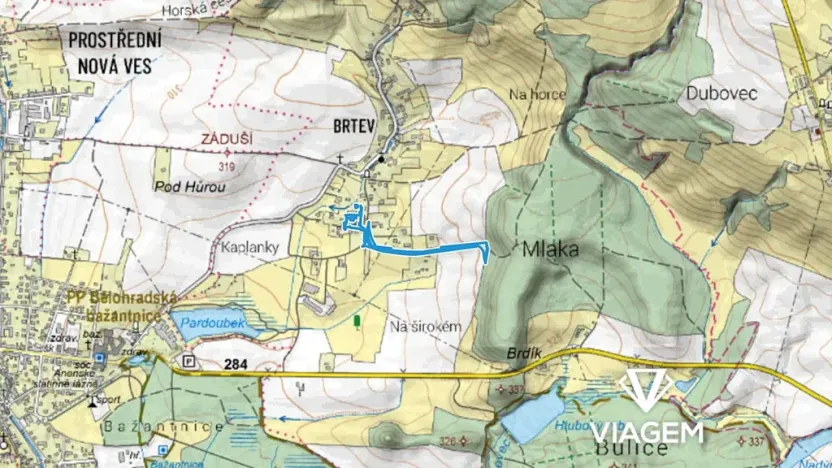 Prodej podílu zahrady, Lázně Bělohrad, 1298 m2