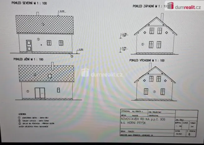 Prodej pozemku pro bydlení, Prysk - Horní Prysk, 1038 m2