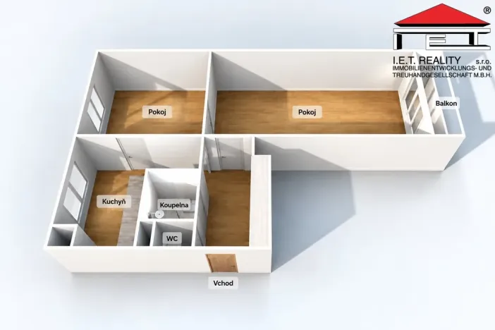 Prodej bytu 2+1, Ostrava, Nálepkova, 55 m2