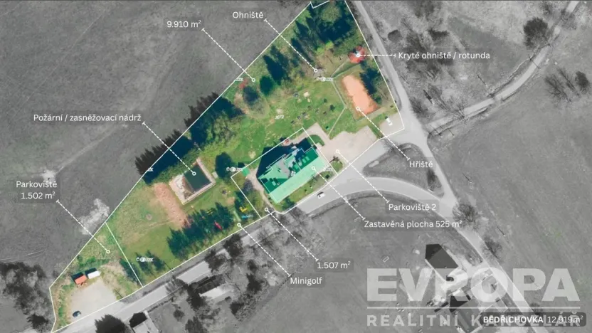 Prodej komerční nemovitosti, Orlické Záhoří, 1751 m2