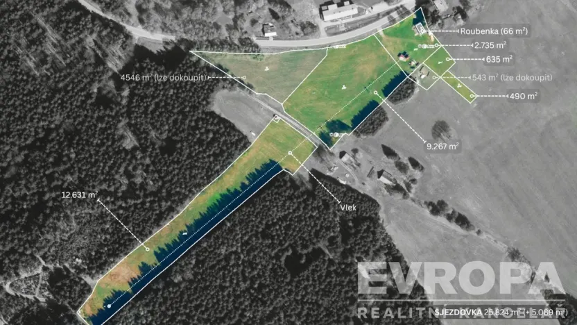 Prodej komerční nemovitosti, Orlické Záhoří, 1751 m2