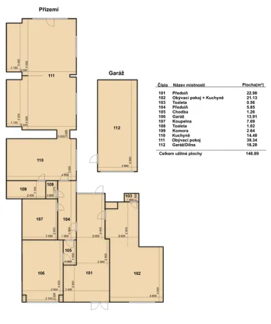 Prodej rodinného domu, Brno, Klajdovská, 130 m2