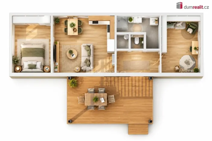 Prodej rodinného domu, Ostrov - Květnová, 75 m2