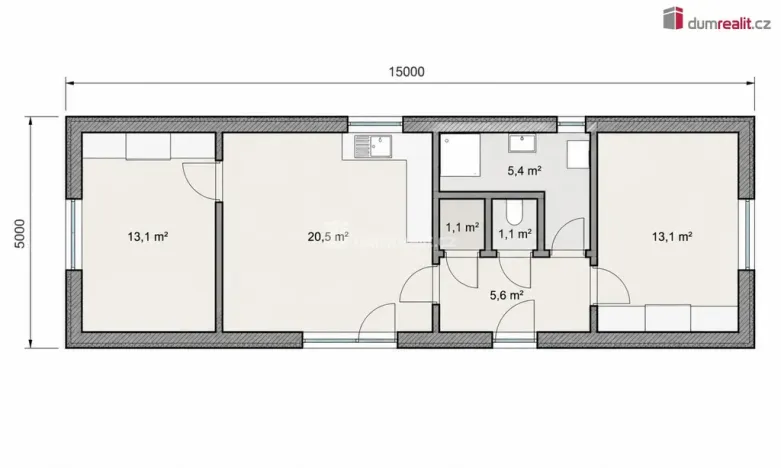Prodej rodinného domu, Ostrov - Květnová, 75 m2