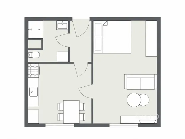 Pronájem bytu 1+1, Jablonec nad Nisou, Liberecká, 36 m2
