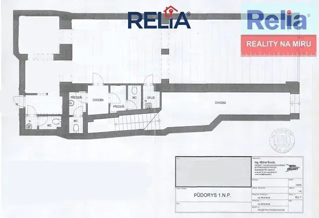Pronájem obchodního prostoru, Liberec, Moskevská, 80 m2