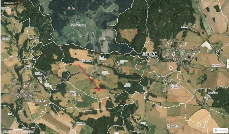 Prodej pole, Vojtanov, 1 m2