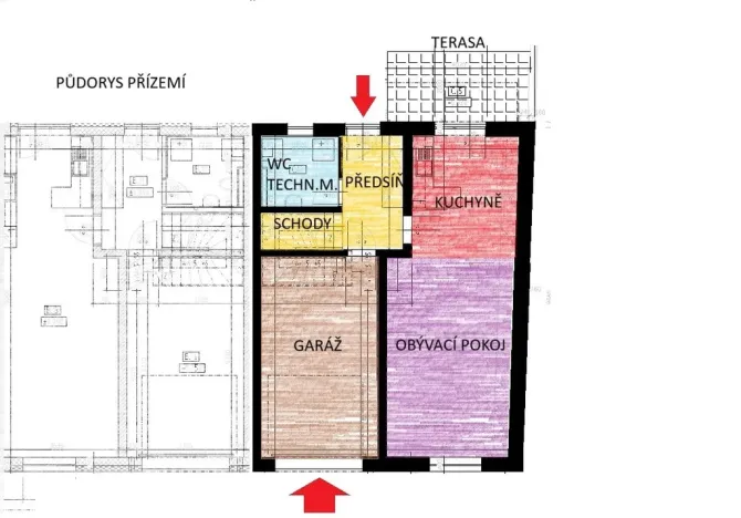 Prodej rodinného domu, Stochov, náměstí u dubu, 110 m2