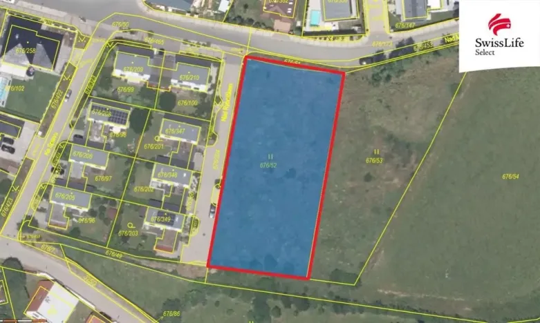Prodej pozemku pro bydlení, Praha, Nad Mlýnským rybníkem, 2436 m2