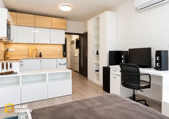 Prodej bytu 1+kk, Brno, Hluboček, 26 m2