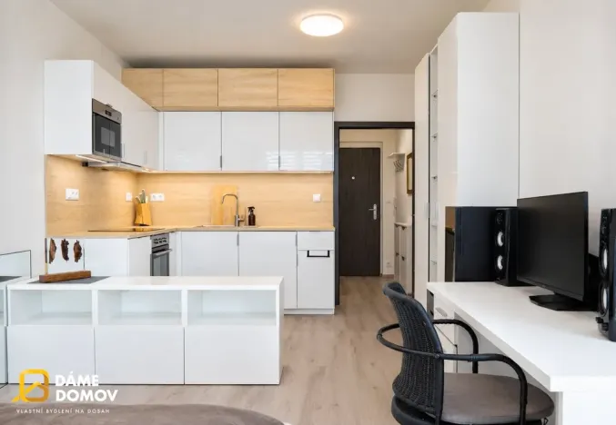 Prodej bytu 1+kk, Brno, Hluboček, 26 m2