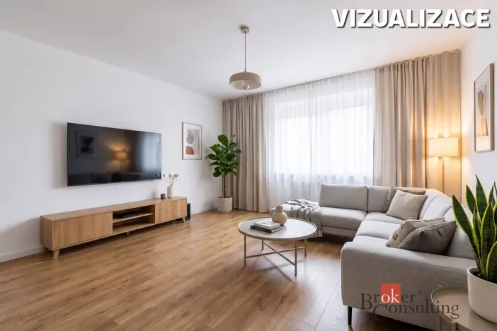 Prodej bytu 2+1, Chomutov, Palackého, 60 m2