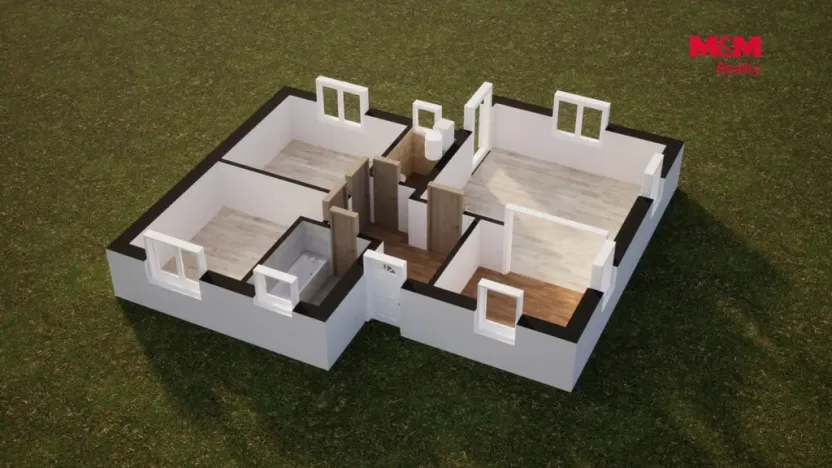 Prodej rodinného domu, Dolní Beřkovice, Horní hájek, 76 m2