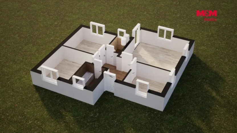 Prodej rodinného domu, Dolní Beřkovice, Horní hájek, 76 m2