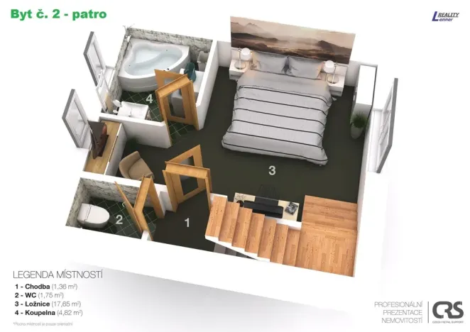 Pronájem bytu 3+kk, Příbram - Příbram IV, Cihlářská, 72 m2