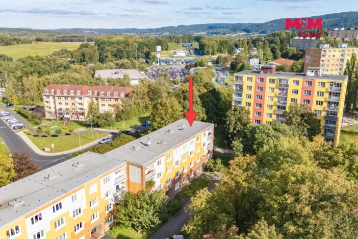 Prodej bytu 3+1, Sokolov, Marie Majerové, 65 m2