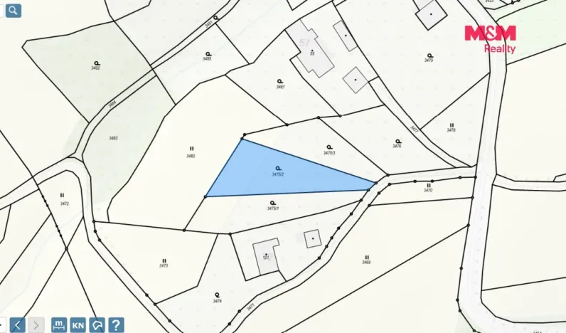 Prodej pozemku pro bydlení, Dobré - Hlinné, 1259 m2