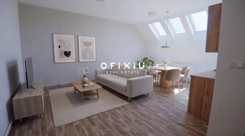 Pronájem bytu 2+kk, Hrušovany nad Jevišovkou, náměstí Míru, 64 m2