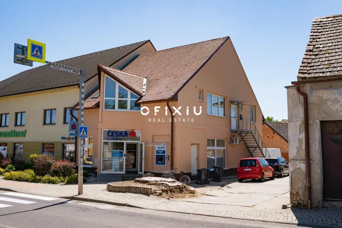 Pronájem bytu 2+kk, Hrušovany nad Jevišovkou, náměstí Míru, 64 m2