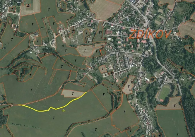 Prodej pole, Zdíkov, 2180 m2