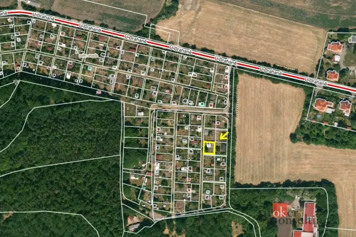 Prodej zahrady, Praha - Bohnice, 262 m2