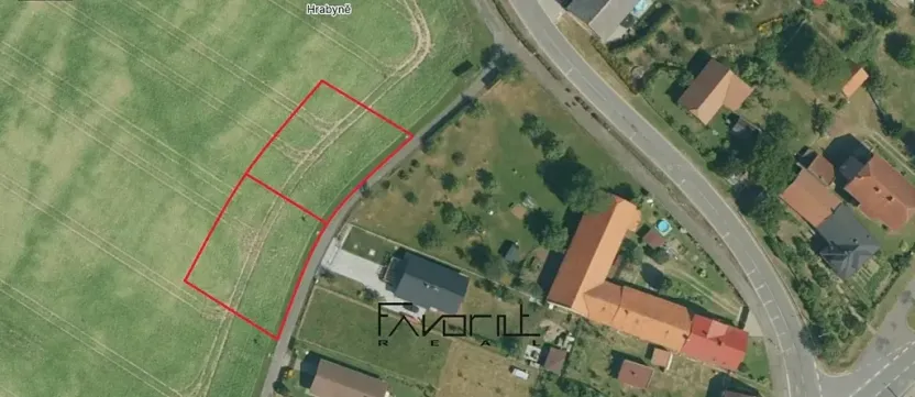 Prodej pozemku pro bydlení, Hrabyně, 1100 m2