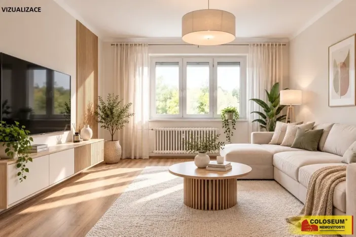 Prodej bytu 2+1, Kroměříž, 57 m2
